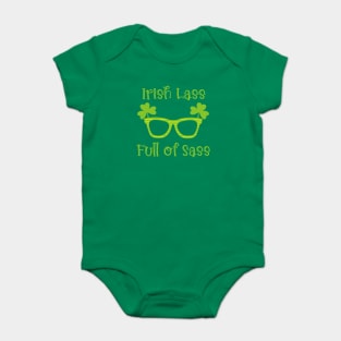 Irish Lass Full of Sass Baby Bodysuit